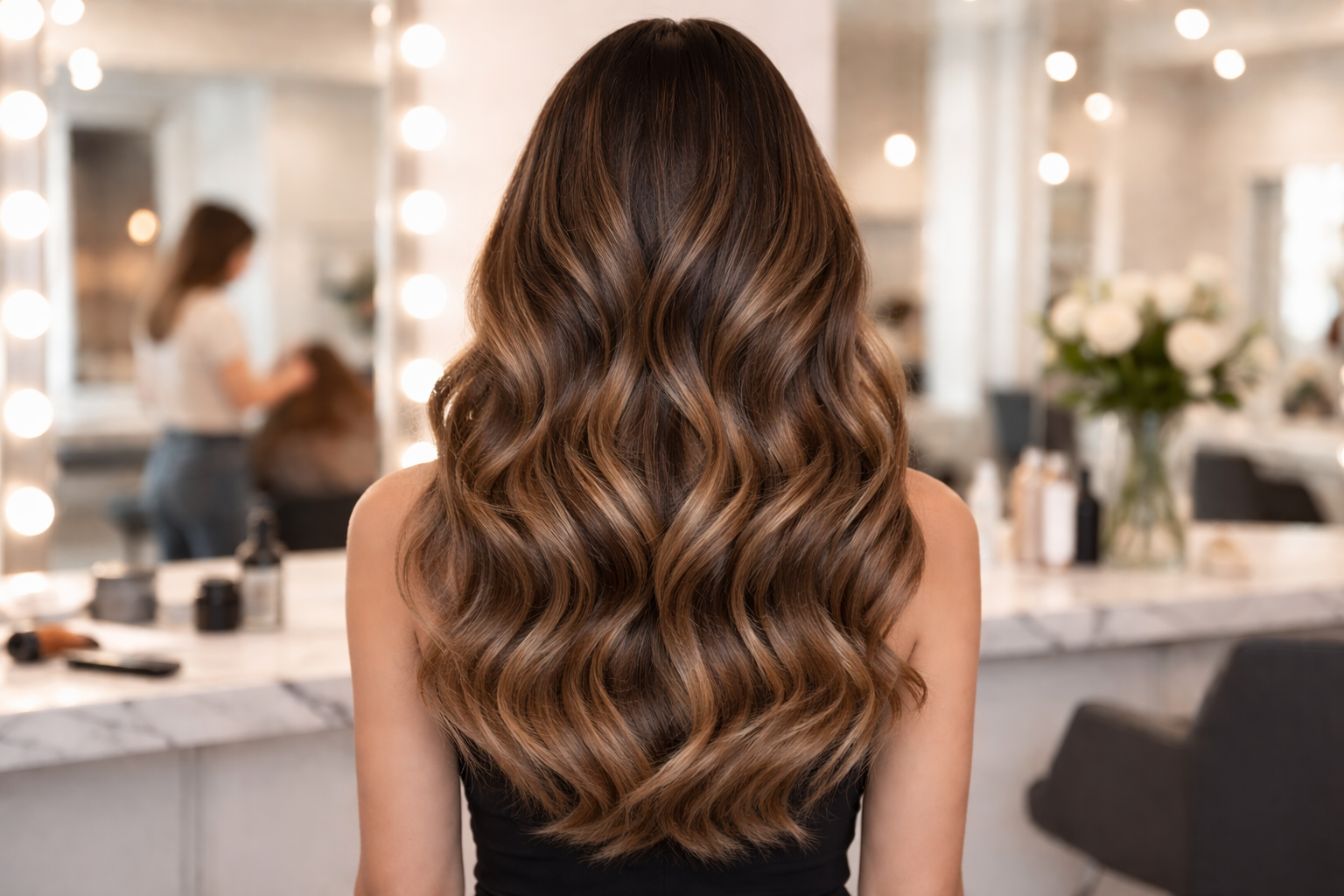 Balayage und Coloration